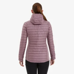 Insulated Jackets-Montane Womens Icarus Lite Hoodie - Moonscape