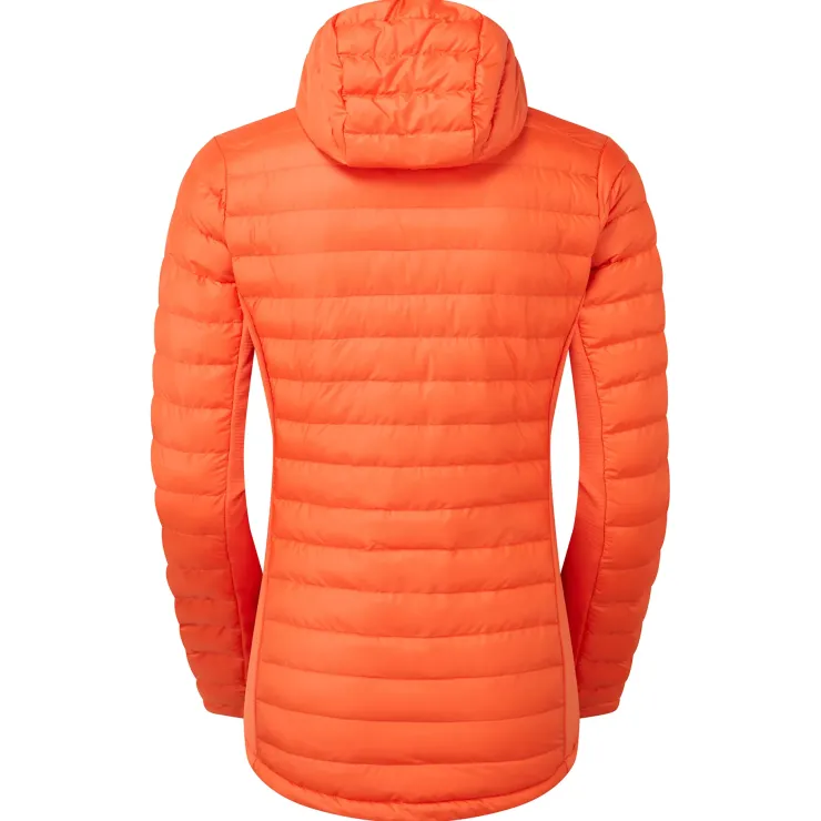 Insulated Jackets-Montane Womens Icarus Lite Hoodie - Tigerlily