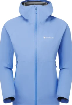 Waterproof Jackets-Montane Womens Minimus Lite Jacket - Cornflower