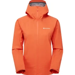 Waterproof Jackets-Montane Womens Phase Lite Jacket - Tigerlily