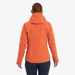 Waterproof Jackets-Montane Womens Phase Lite Jacket - Tigerlily