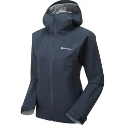 Waterproof Jackets-Montane Womens Phase Lite Jacket - Eclipse Blue