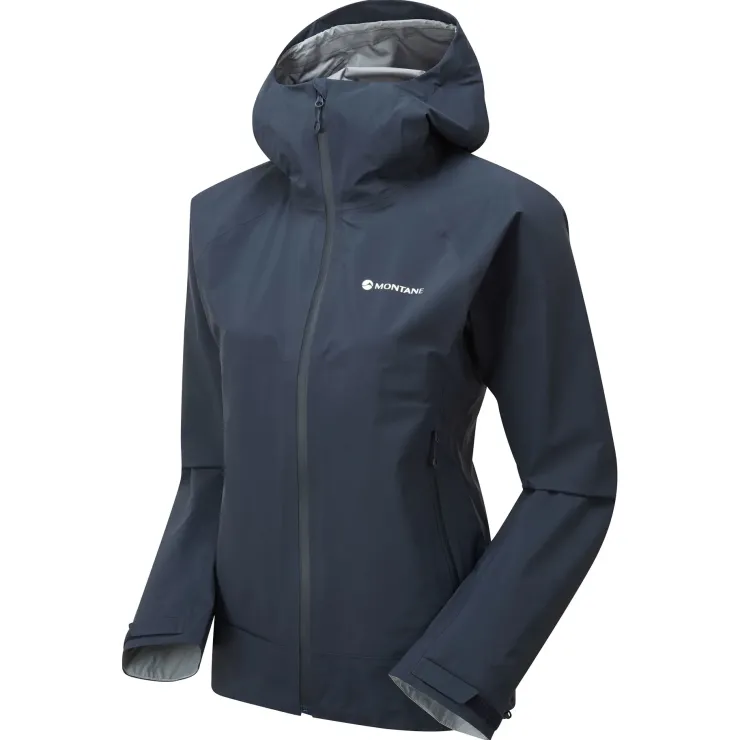 Waterproof Jackets-Montane Womens Phase Lite Jacket - Eclipse Blue