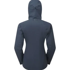 Waterproof Jackets-Montane Womens Phase Lite Jacket - Eclipse Blue