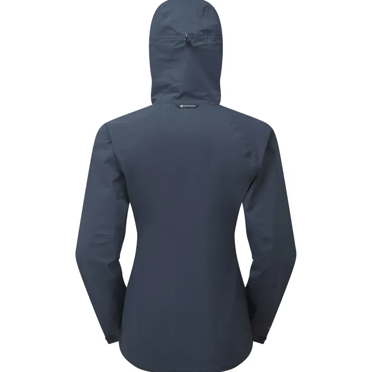 Waterproof Jackets-Montane Womens Phase Lite Jacket - Eclipse Blue