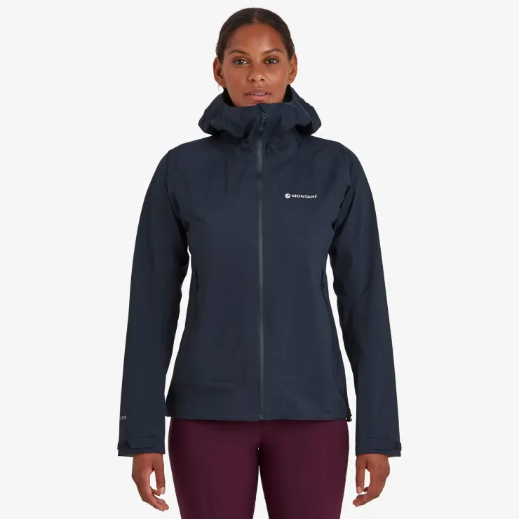 Waterproof Jackets-Montane Womens Phase Lite Jacket - Eclipse Blue