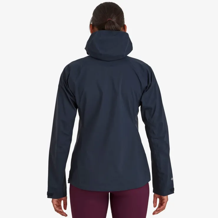 Waterproof Jackets-Montane Womens Phase Lite Jacket - Eclipse Blue