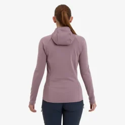 Fleece & Mid Layer-Montane Womens Protium Hoodie - Moonscape