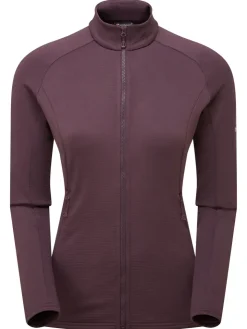 Fleece & Mid Layer-Montane Womens Protium Jacket - Mulberry