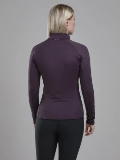 Fleece & Mid Layer-Montane Womens Protium Jacket - Mulberry