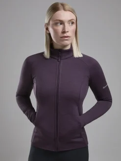 Fleece & Mid Layer-Montane Womens Protium Jacket - Mulberry