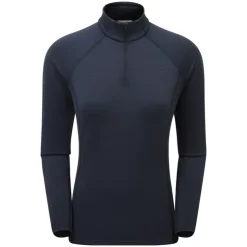 Fleece & Mid Layer-Montane Womens Protium Lite Pull-On - Eclipse Blue