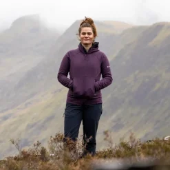 Fleece & Mid Layer-Montane Womens Protium XT Hoodie - Mulberry