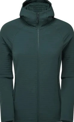 Fleece & Mid Layer-Montane Womens Protium XT Hoodie - Deep Forest