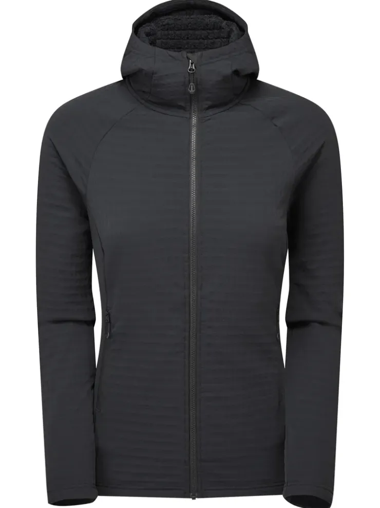 Fleece & Mid Layer-Montane Womens Protium XT Hoodie - Black