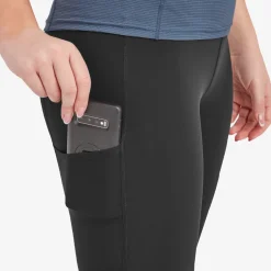 Trousers & Leggings-Montane Womens Slipstream Trail Tights - Black