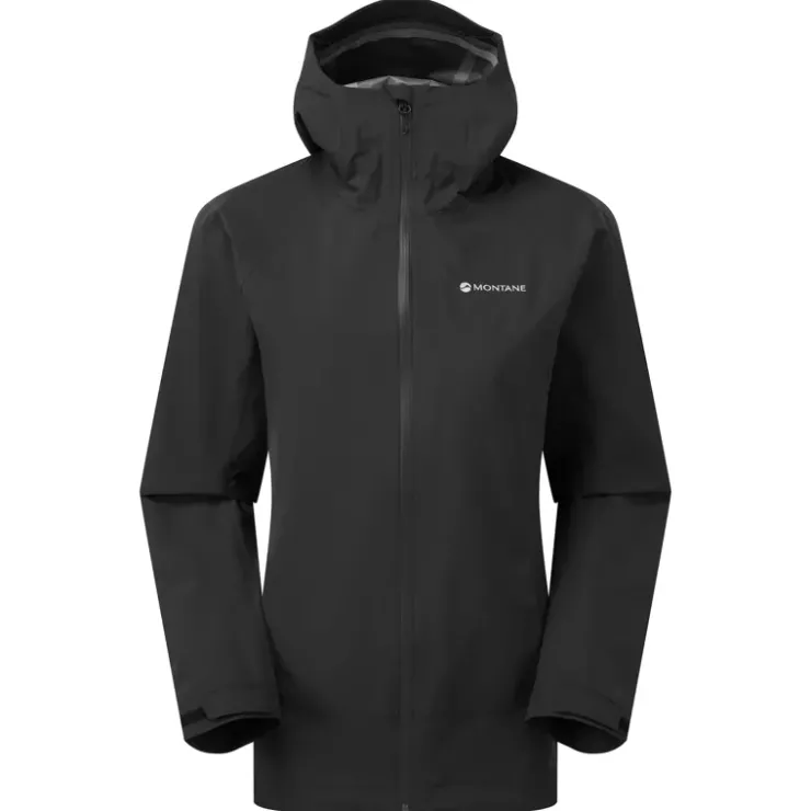 Waterproof Jackets-Montane Womens Solution Jacket - Black