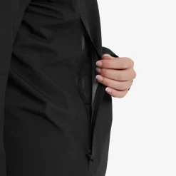 Waterproof Jackets-Montane Womens Solution Jacket - Black