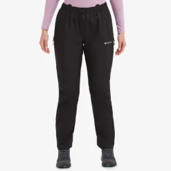 Waterproof Trousers-Montane Womens Solution Pants - Black