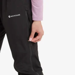 Waterproof Trousers-Montane Womens Solution Pants - Black