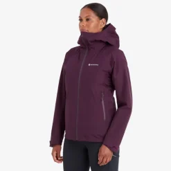 Waterproof Jackets-Montane Womens Spirit Jacket - Saskatoon Berry