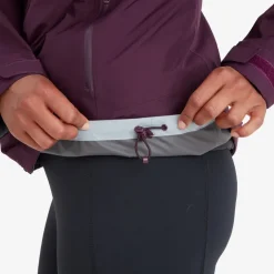 Waterproof Jackets-Montane Womens Spirit Jacket - Saskatoon Berry