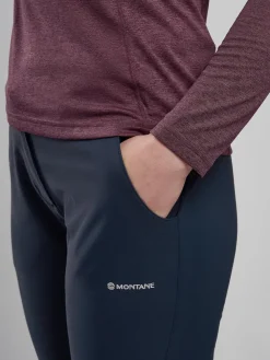 Trousers & Leggings-Montane Womens Terra Stretch Lite Pants - Eclipse Blue