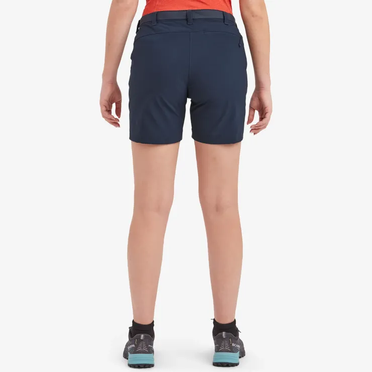 Shorts & Skirts-Montane Womens Terra Stretch Lite Shorts - Eclipse Blue