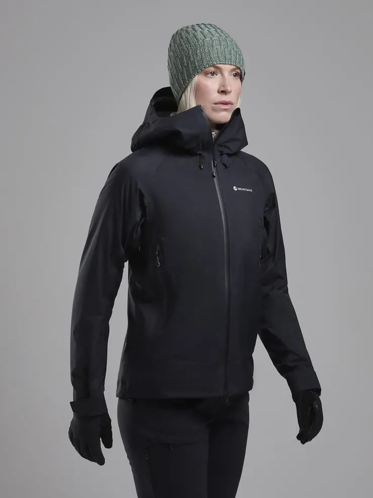 Waterproof Jackets-Montane Womens Torren Waterproof Jacket - Black