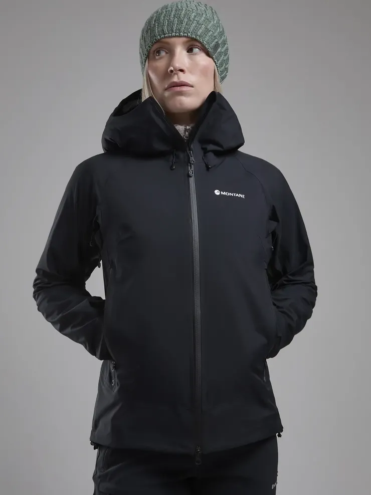 Waterproof Jackets-Montane Womens Torren Waterproof Jacket - Black