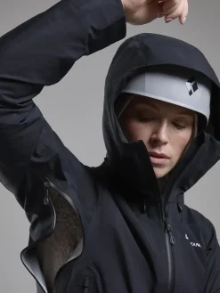 Waterproof Jackets-Montane Womens Torren Waterproof Jacket - Black