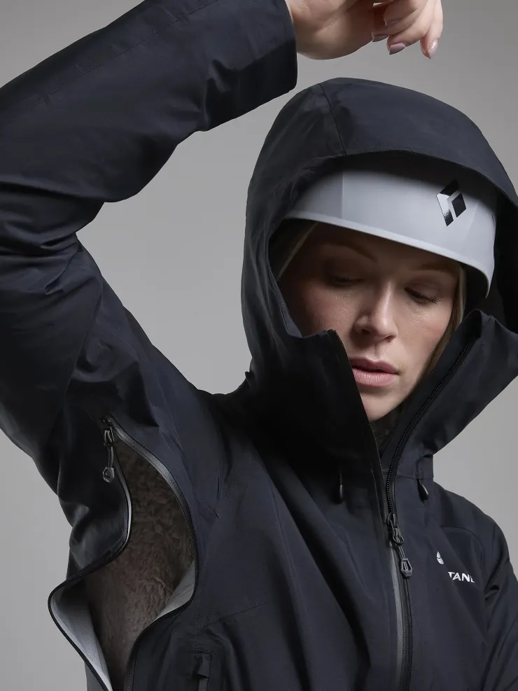Waterproof Jackets-Montane Womens Torren Waterproof Jacket - Black