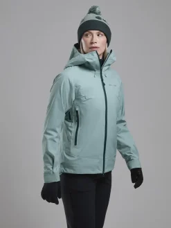 Waterproof Jackets-Montane Womens Torren Waterproof Jacket - Sea Mist