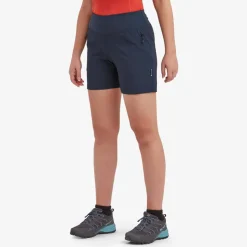 Shorts & Skirts-Montane Womens Tucana Lite Shorts - Eclipse Blue