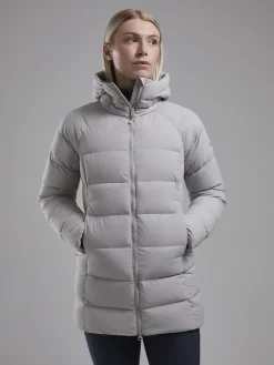 Insulated Jackets-Montane Womens Tundra Hoodie - Oyster