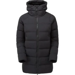 Insulated Jackets-Montane Womens Tundra Hoodie - Black