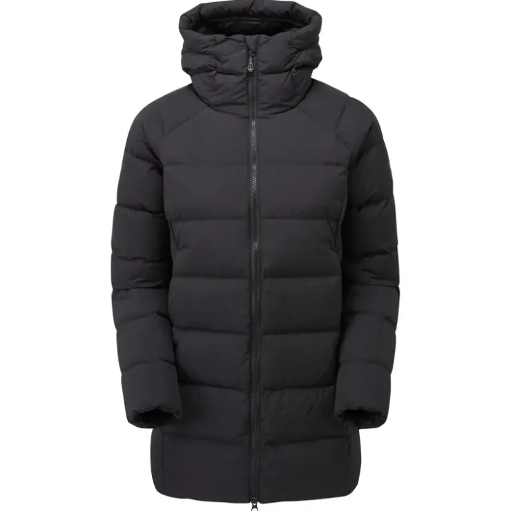 Insulated Jackets-Montane Womens Tundra Hoodie - Black