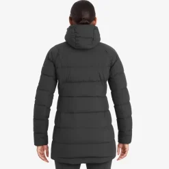 Insulated Jackets-Montane Womens Tundra Hoodie - Black