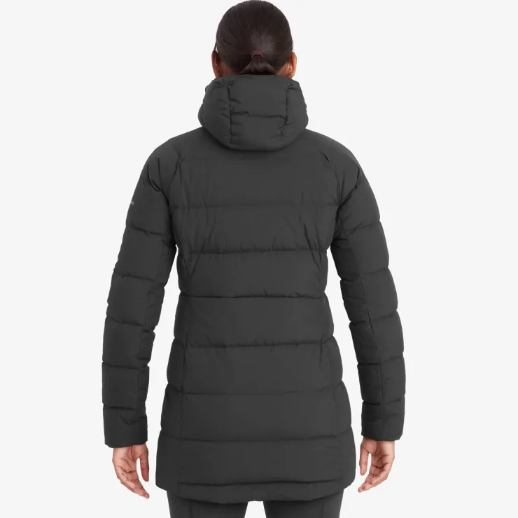 Insulated Jackets-Montane Womens Tundra Hoodie - Black