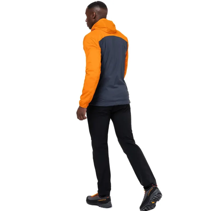 Softshell Jackets-Mountain Equipment Mens Aerotherm Jacket - Atlantic-Blue Nights