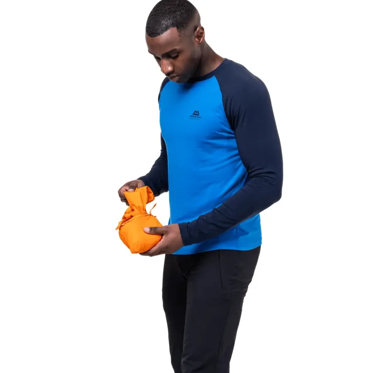 Softshell Jackets-Mountain Equipment Mens Aerofoil Hooded Jacket - Blue Nights