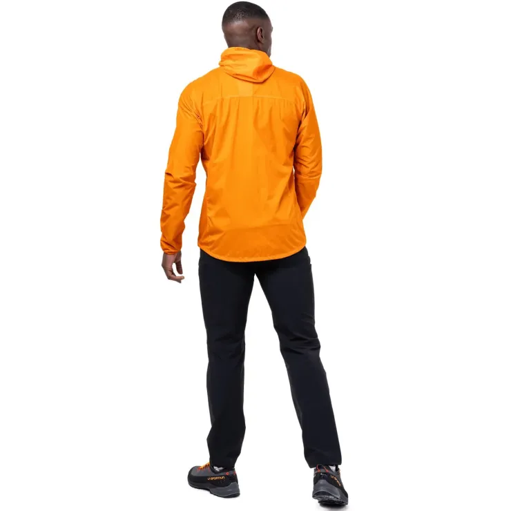 Softshell Jackets-Mountain Equipment Mens Aerofoil Hooded Jacket - Blue Nights