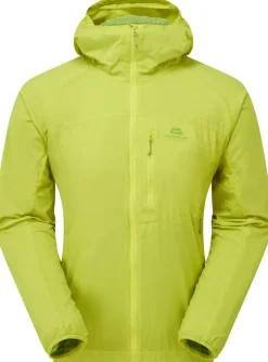 Softshell Jackets-Mountain Equipment Mens Aerotherm Jacket - Vine Green
