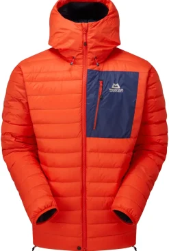 Insulated Jackets-Mountain Equipment Mens Baltoro Jacket - Magma-Medieval