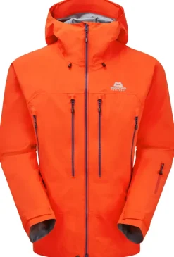 Waterproof Jackets-Mountain Equipment Mens Changabang Jacket - Cardinal Orange