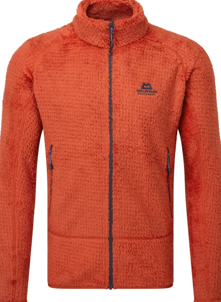 Fleece & Mid Layer-Mountain Equipment Mens Concordia Jacket - Red Rock