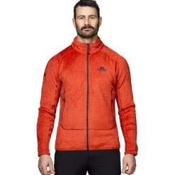 Fleece & Mid Layer-Mountain Equipment Mens Concordia Jacket - Red Rock
