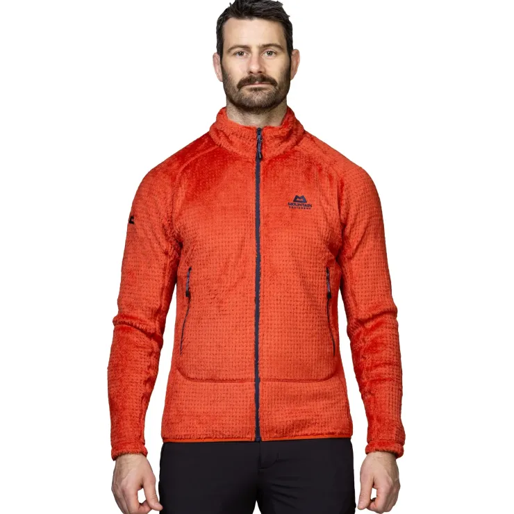Fleece & Mid Layer-Mountain Equipment Mens Concordia Jacket - Slate Green