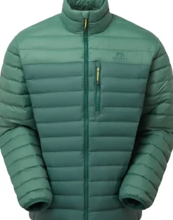 Insulated Jackets-Mountain Equipment Mens Earthrise Jacket - Pine-Fern