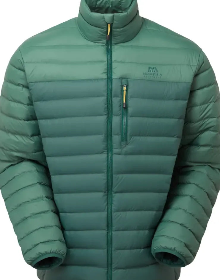 Insulated Jackets-Mountain Equipment Mens Earthrise Jacket - Pine-Fern